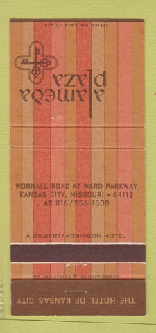Matchbook Cover - Alameda Plaza Hotel Kansas City MO 30 Strike