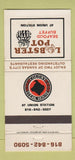 Matchbook Cover - Lobster Pot Seafood Buffet Kansas City MO WORN 30 Strike