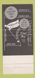 Matchbook Cover - The Colonnade Tampa FL 30 Strike