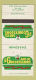 Matchbook Cover - WL Goodfellows Restaurant Absecon NJ WEAR 30 Strike