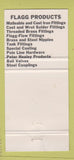 Matchbook Cover - Flagg Products Stowe PA WEAR Iron Fittings 30 Strike