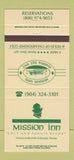 Matchbook Cover - Mission Inn Golf and Tennis Resort Orlando FL 30 Strike