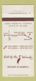 Matchbook Cover - Port of the Islands Resort Marina Marco FL 30 Strike