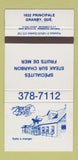 Matchbook Cover - Au Boeuf Dore Granby QC 30 Strike