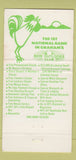 Matchbook Cover - 1st National Bank Graham TX 30 Strike