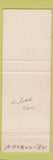 Matchbook Cover - 1st National Bank Manhattan KS