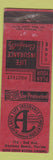 Matchbook Cover - Atlanta Life Insurance Daytona Beach FL WEAR