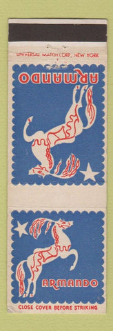 Matchbook Cover - Armando New York City