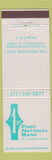 Matchbook Cover - 1st National Bank Jacksonville IL