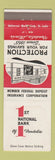 Matchbook Cover - 1st National Bank Vandalia IL