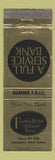 Matchbook Cover - 1st James River National Bank Jamestown ND