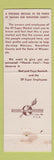 Matchbook Cover - 29 Super Self Serve Grocery Wausau WI