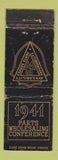 Matchbook Cover - 1941 Parts Wholesaling Conference WORN