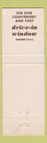 Matchbook Cover - 1st State Bank Anadarko OK