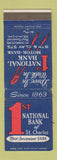 Matchbook Cover - 1st National Bank St Charles MO