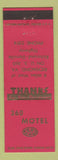Matchbook Cover - 360 Motel Richmond VA