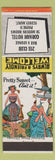 Matchbook Cover - 201 Club Gorham Hotel Scobey MT low phone # Hillbilly