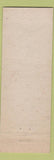 Matchbook Cover - 201 Club Gorham Hotel Scobey MT low phone # Hillbilly