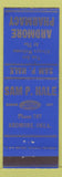Matchbook Cover - Ardmore Pharmacy Sam Hale Ford Ardmore OK low phone #