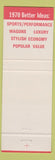 Matchbook Cover - 1970 Ford Bill Fry Montoursville PA