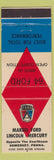 Matchbook Cover - 1964 Ford Mardis Lincoln Mercury Somerset PA