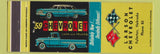 Matchbook Cover - 1959 Chevrolet Larson Fullerton NE low phone # CREASE