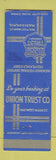 Matchbook Cover - Union Trust Madison WI