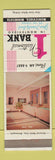 Matchbook Cover - 1st National Bank Montevideo MN