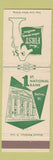 Matchbook Cover - 1st National Bank Galva IL