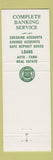 Matchbook Cover - 1st National Bank Galva IL