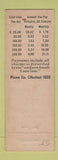 Matchbook Cover - Arlington Finance Rosslyn VA