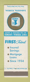 Matchbook Cover - 1st Federal Savings Sarasota FL