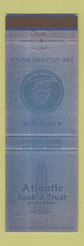 Matchbook Cover - Atlantic Bank and Trust Lake Wales FL WEAR