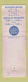 Matchbook Cover - Atlantic Bank and Trust Lake Wales FL WEAR