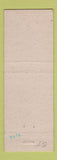 Matchbook Cover - 1st Security Bank Holdrege NE WEAR