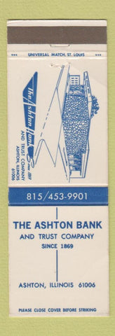 Matchbook Cover - Ashton Bank and Trust IL