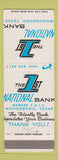 Matchbook Cover - 1st National Bank Woodsboro TX