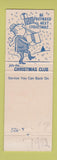 Matchbook Cover - 1st National Bank Mitchell IN