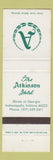 Matchbook Cover - Atkinson Hotel Indianapolis IN WEAR