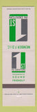 Matchbook Cover - 1st State Bank Denton TX