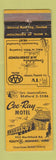 Matchbook Cover - Cee Ray Motel Bedford OH WEAR