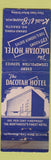 Matchbook Cover - Docotah Hotel Grand Forks ND WEAR