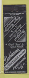 Matchbook Cover - Dahlman's Restaurant Cleveland OH WEAR
