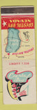 Matchbook Cover - Crystal Bay Club NV Casino WEAR