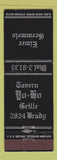 Matchbook Cover - Elmer Gremmels Tavern Davenport IA
