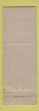 Matchbook Cover - Peoples Cafe Rantoul IL low phone # WEAR