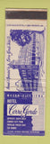 Matchbook Cover - Hotel Cerro Gordo Mason City IA WEAR