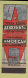 Matchbook Cover - Tennessee Sheet Steel Birmingham AL WORN