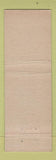 Matchbook Cover - Bates College Lewiston ME