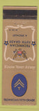 Matchbook Cover - Know Your Army Technical Fifth Grade WEAR